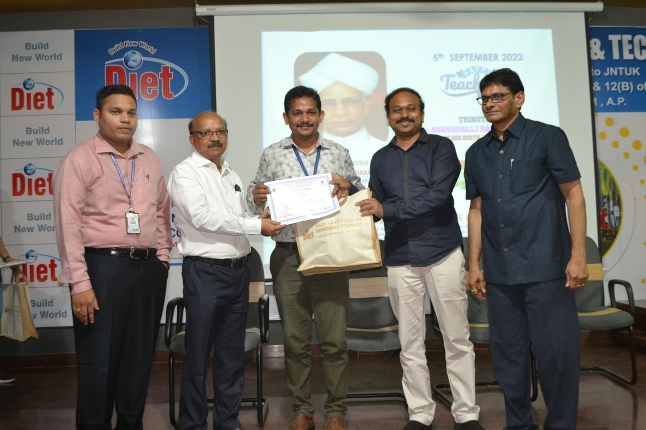 Dadi Institute of Engineering and Technology (Autonomous) Visakhapatnam Teacher's Day photo 20